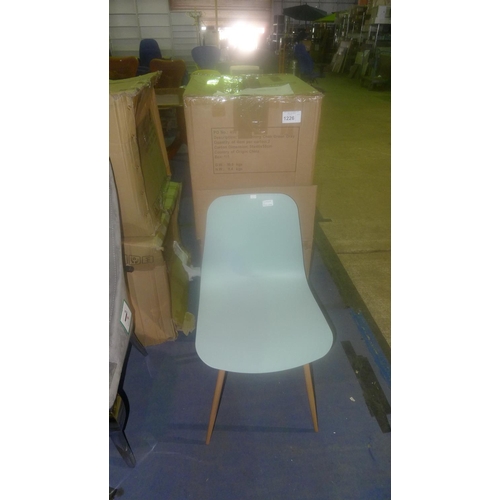 1226 - 4 Talisa dining chairs RRP £55 each