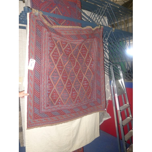 1490 - 1 Gazak rug approx 125cm x 115cm