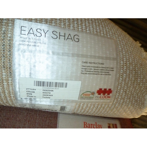 1368 - 1 floor rug by Easy Shag RRP not shown & 1 floor rug by Barclay RRP £136