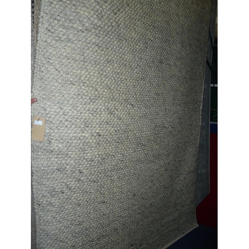 1480 - 1 bobble weave floor rug RRP £236 and 1 grey patterned floor rug RRP £40