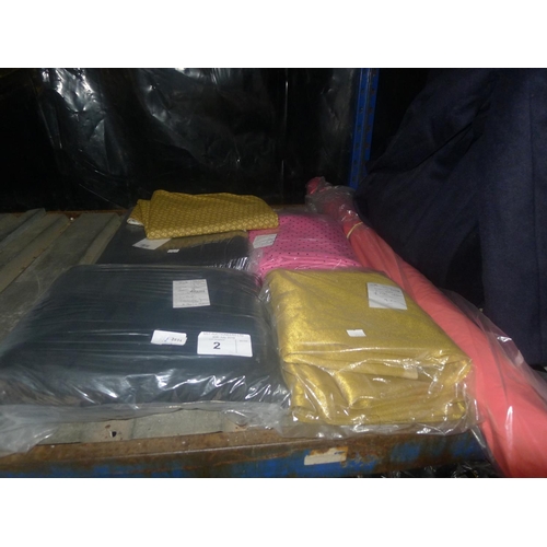 2 - A quantity of various fabric