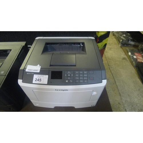 245 - One office printer by Lexmark type ms517dn - 240v trade