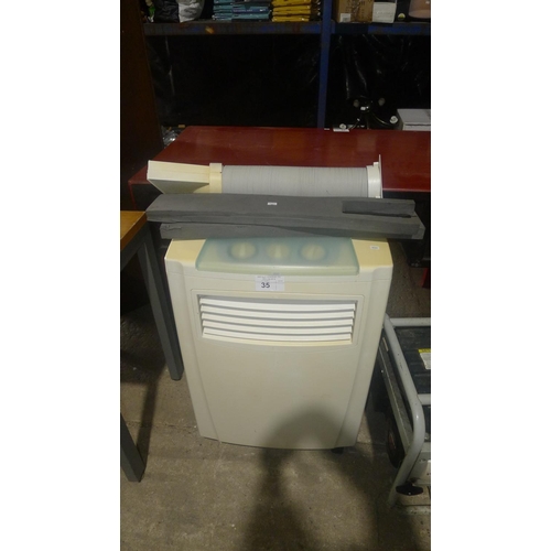 35 - 1 air conditioner, 240v - no make visible (Trade)