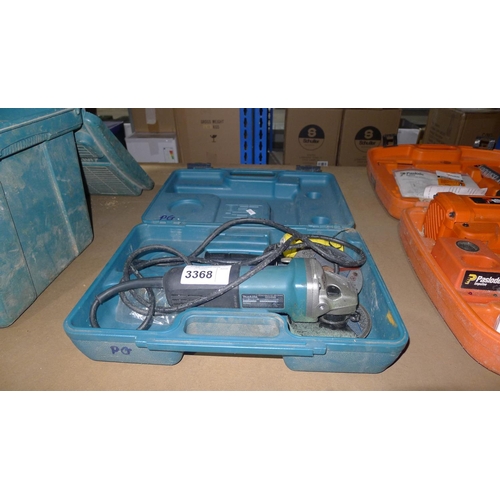 3368 - 1 angle grinder by Makita type 9554NB 110v