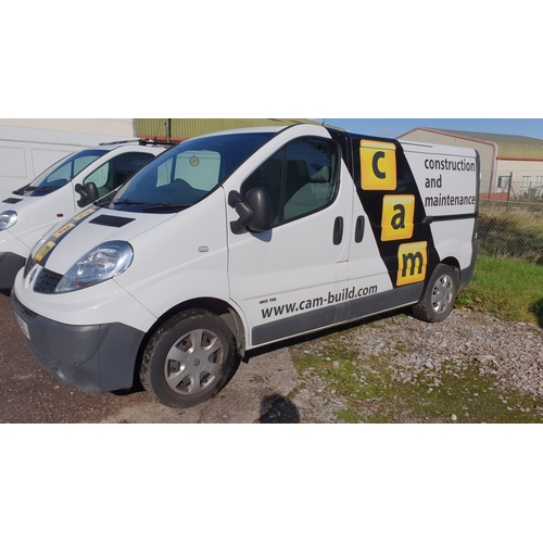 3392 - Renault Trafic SL29 DCi 115 panel van, Reg HN13 EOJ, 27/06/2013, 2790 Kg gross, 1996 diesel manual, ... 