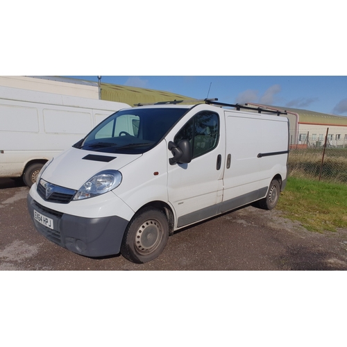 3393 - Vauxhall Vivaro 2900 CDTI 115ps Euro 5 LWB panel van, Reg EX64 HPJ, 1st reg. 22/09/2014. 3030kg Gros... 