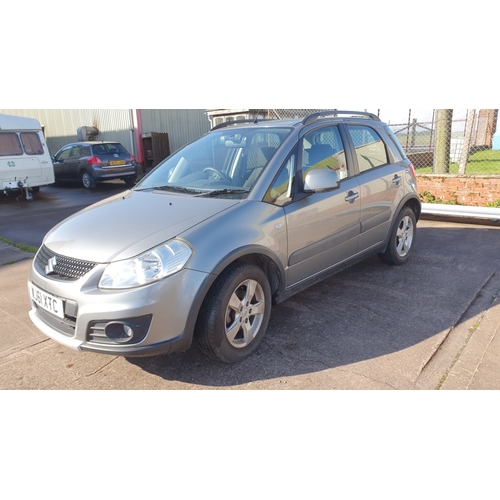 3395 - Suzuki SX4 SZ4 Auto 5dr hatchback, Reg WJ61 XTC, 1st reg 14/09/2011, 1586cc Petrol Automatic, 2 whee... 