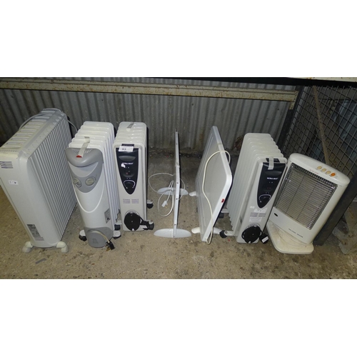 93 - 7 various electric heaters (Trade)