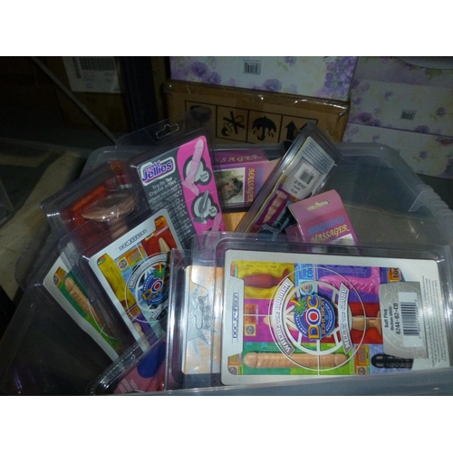 246 - 18+ A quantity of various adult toys, please view for details, contents of 6 boxes