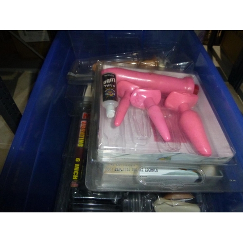 246 - 18+ A quantity of various adult toys, please view for details, contents of 6 boxes