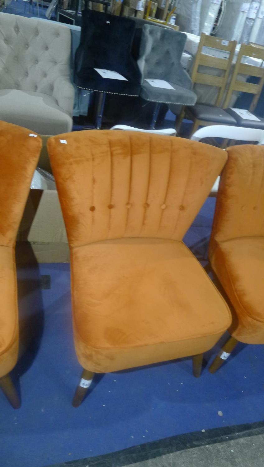 Orange chair deals dunelm