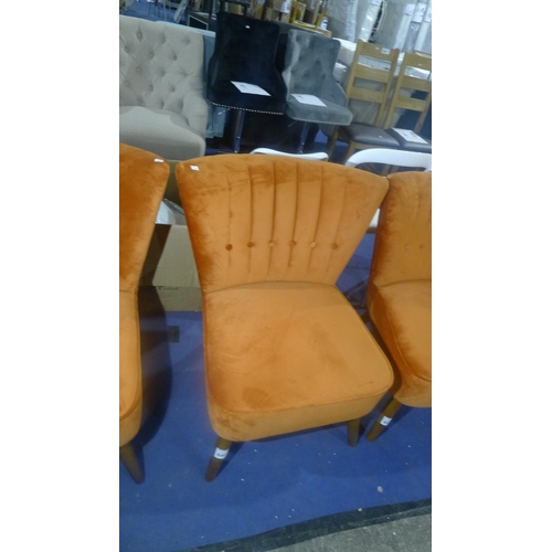 Dunelm isla velvet online cocktail chair