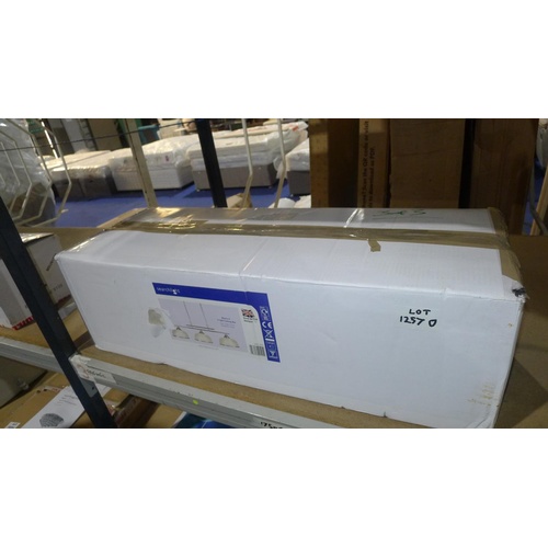 1257o - A 3 lamp kitchen island pendant light type Bistro II