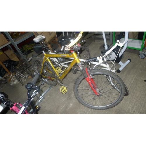 101 - 1 gold Mountain bike by Ridgeback type 605GX