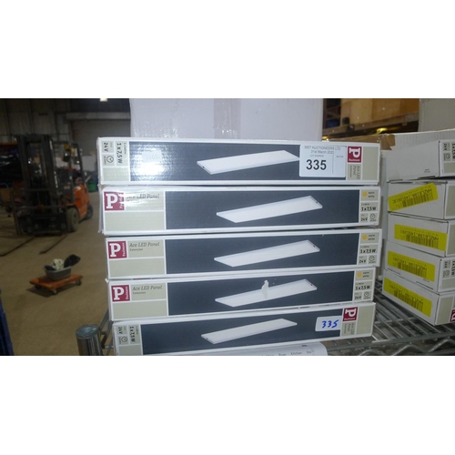 335 - 5 x LED panel lights 30cm by Paulmann RRP £42.99 each..No Power supplies