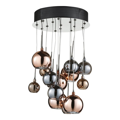 356 - A Decorative 15 lamp cluster pendant by Ernestine RRP £223.99