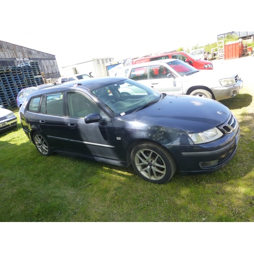 21 - Saab 93 1.9 TiD Sport Estate, Reg AF07 UCD, 18/04/2007, 6sp manual diesel, MOT to 20/07/2020, mileag... 