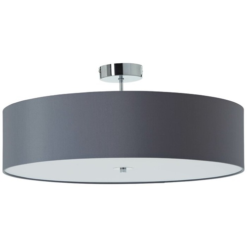 3458 - A 3 lamp drum shaded ceiling light type Kaylyn by Brilliant RRP £78