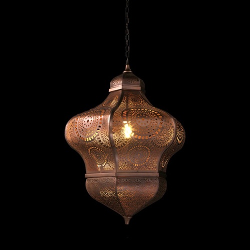 3541 - A large novelty pendant light by Endon type Heran RRP £100