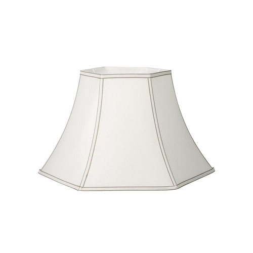 3542 - A faux silk bell lamp shade RRP £82