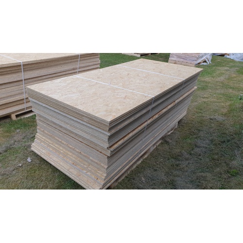 3001 - Approx 50 sheets of Stirling board 2m x 1m x 18mm