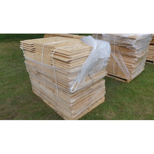 3014 - A large qty of stirling Board offcuts  1m x 43cms x 18mm