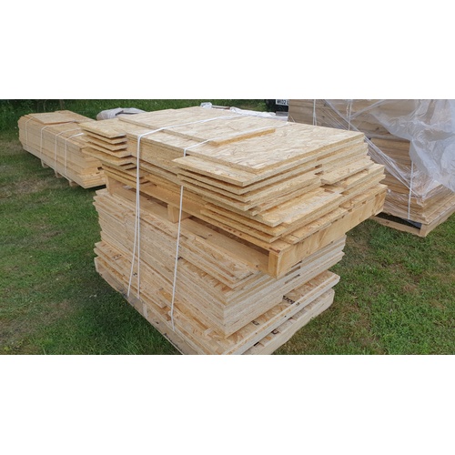 3016 - A large qty of stirling Board offcuts  1m x 43cms x 18mm