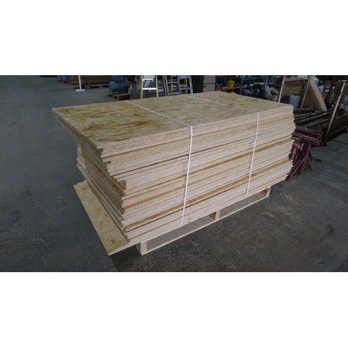 3012 - Approx 50 sheets of Stirling board 2m x 1m x 18mm