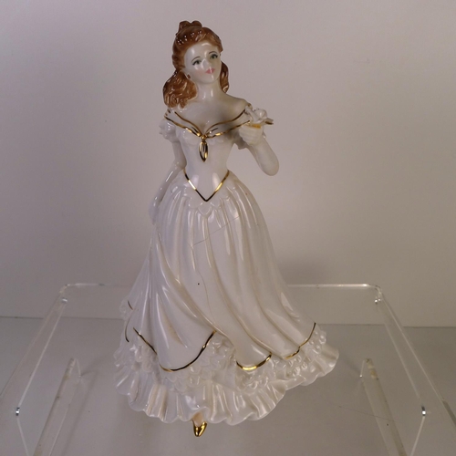 150 - A Royal Worcester figurine of a lady 