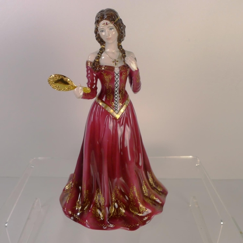 151 - A Royal Worcester figurine of a lady 