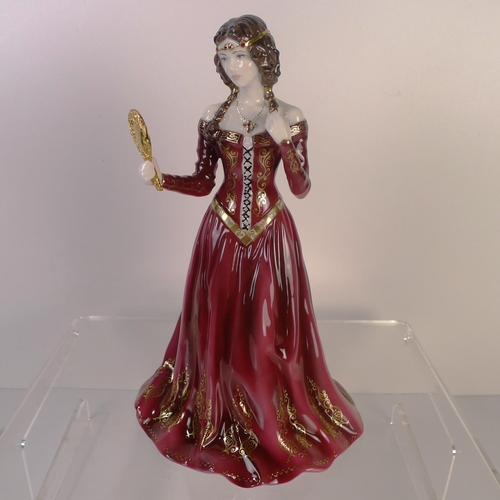 161 - A Royal Worcester figurine of a lady 