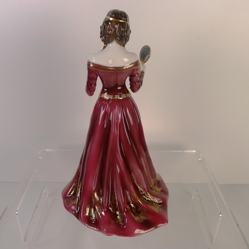 161 - A Royal Worcester figurine of a lady 