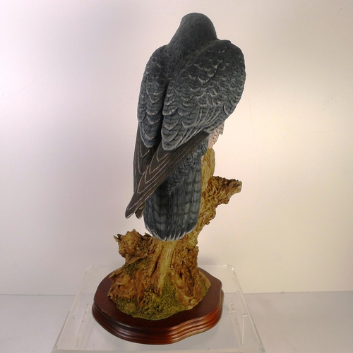 181 - A Wildtrak resin bird of prey, 45cm tall