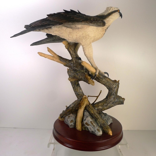 190 - A Border Fine Arts bird of prey, 51cm tall, 