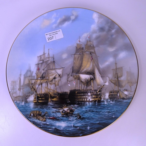 207 - 2 Coalport limited edition naval plates