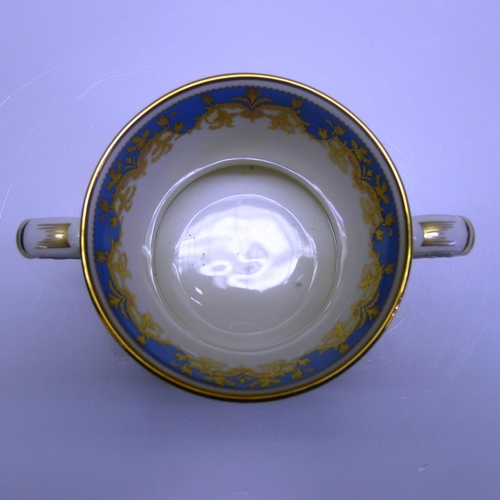 301 - A Royal collection limited edition Golden Jubilee loving Cup and matching plate