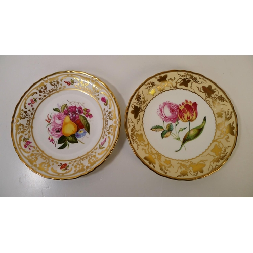 310 - A pair of Coalport decorative wall plates