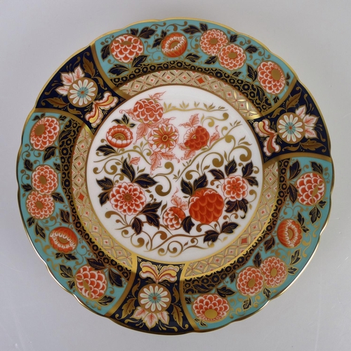 362 - A Royal Crown Derby Riverside Park plate, 22cm diameter, with box