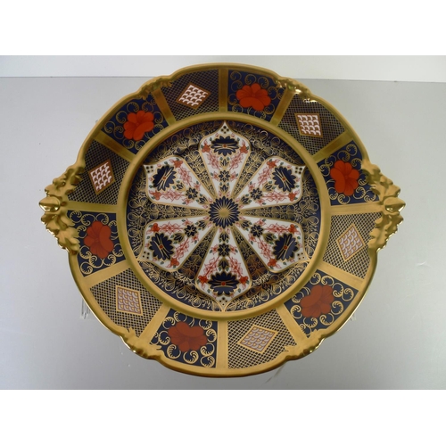 443 - A Royal Crown Derby old Imari 1128 circular platter, 36cm diameter