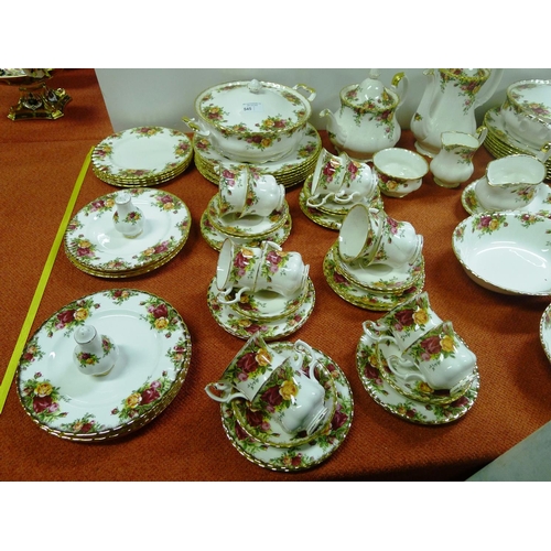 545 - A large quantity of Royal Albert 