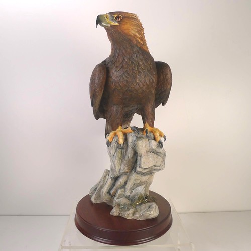 194 - A Border Fine Arts bird of prey, 48cm tall 