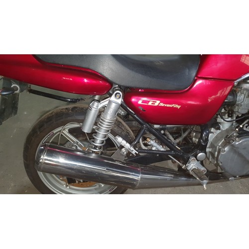 522 - Honda CB 750 - F2N Motorcycle, Red, Reg L495 OMA 1st reg 01/08/1993, 748cc  MoT 19/12/2020, Mileage ... 