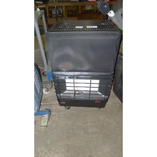 2118 - 1 Superser GTI gas heater with hose and regulator but No gas bottle included