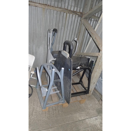 2134 - 4 rigid inflatable boat (RIB) seat frames