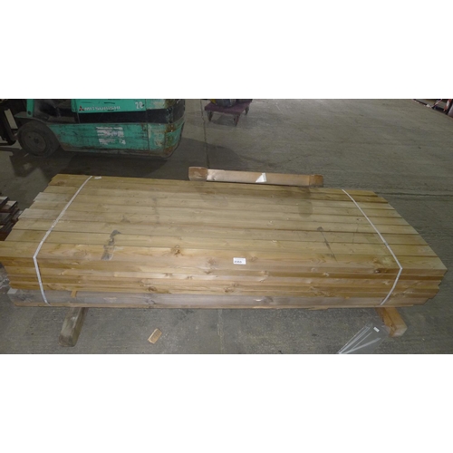 2353 - A quantity of approx 66 various lengths of wood comprising mainly of 55 lengths at 95mm x 45mm x 2.4... 