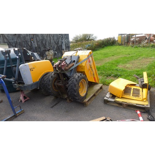 2364 - 1 Barford SX1.2 HiLoda dumper, serial no. 159963, YOM 2007, hours read 765, 1.2 ton - currently in s... 