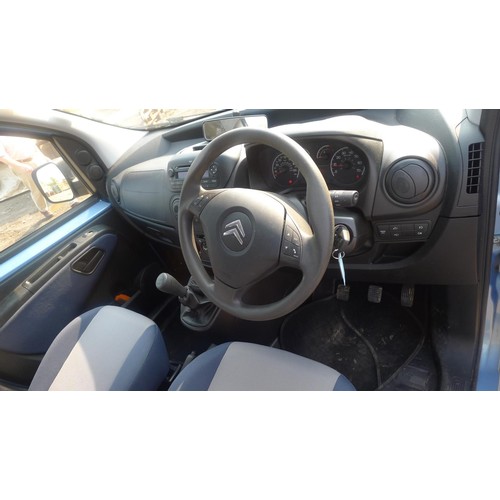 2410 - 1 Citroen Nemo MultiSpace VT HDI, Reg WN62 ZNR, 30/11/2012, 5dr MPV, Blue, 1248cc 5sp manual Diesel,... 