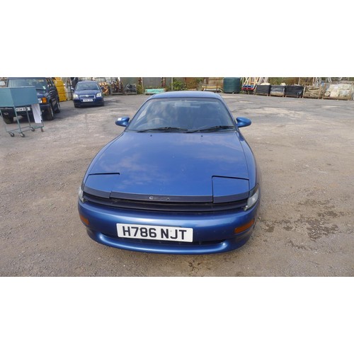 2413 - 1 Toyota Z-R Celica Coupe, Reg: H786 NJT 17/05/2001, 1990cc petrol manual, MoT to 2/10/2020, Mileage... 