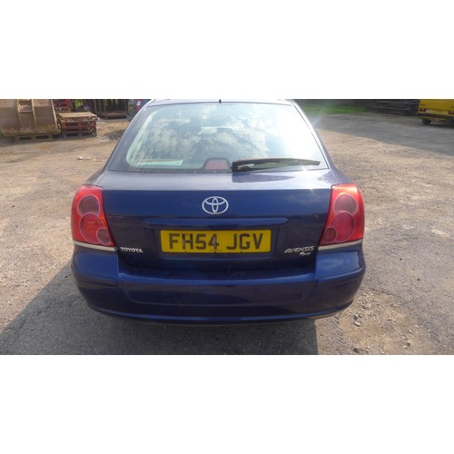 2415 - 1 Toyota Avensis T3-S, Blue, Reg: FH54 JGV 23/12/2004, 5 dr hatchback, 1794cc petrol, MoT to 21/01/2... 