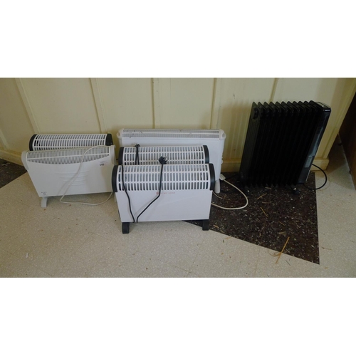 345 - 5 miscellaneous electric heaters